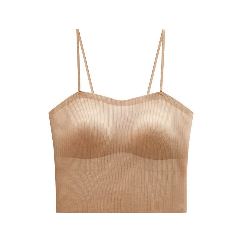 Bra top 回購率80 小可愛細肩帶平口小可愛 削肩背心
