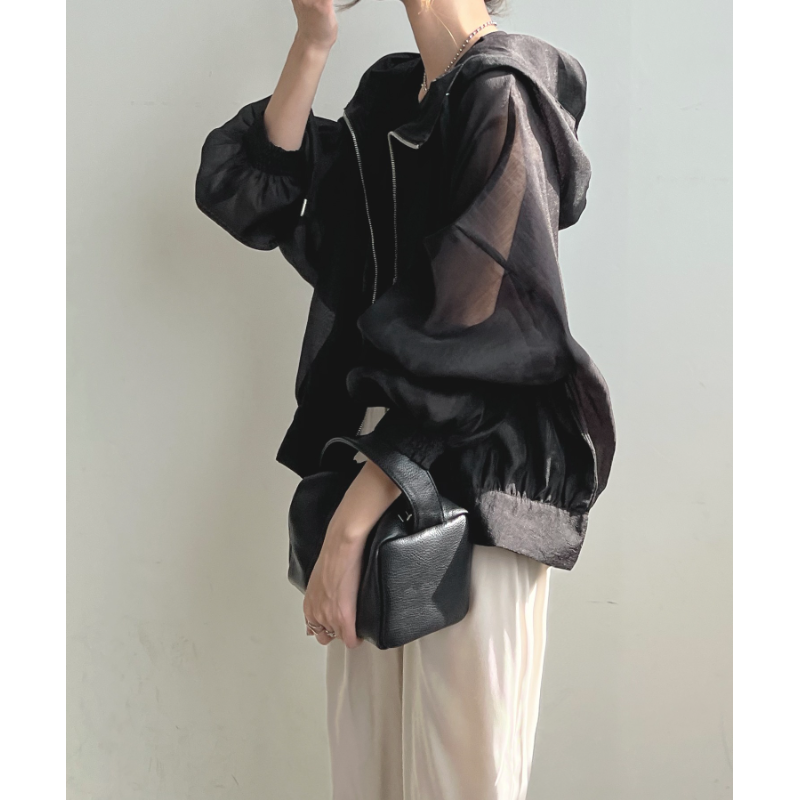 5色入* 透膚日系新款 輕薄連帽防曬衣 女夏季防紫外線遮陽防曬衫