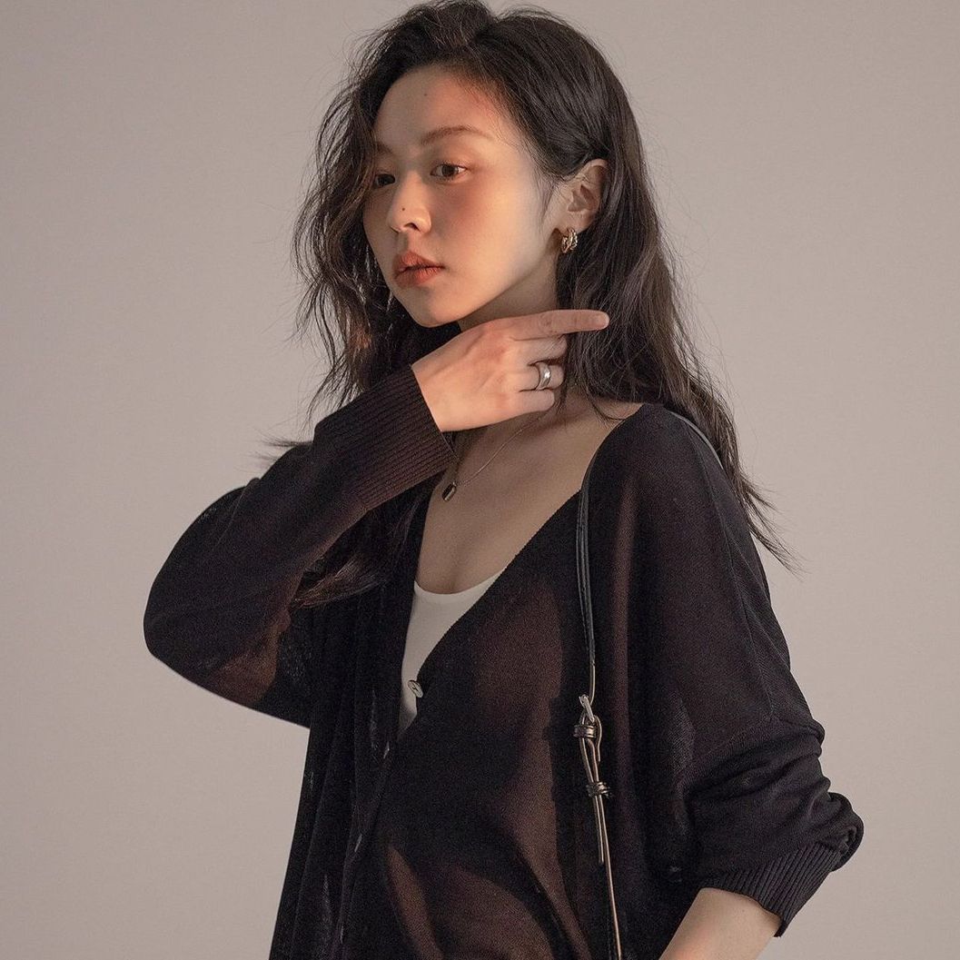 韓版防曬針織開衫 百搭輕薄寬鬆氣質垂感長袖外穿上衣FASHION