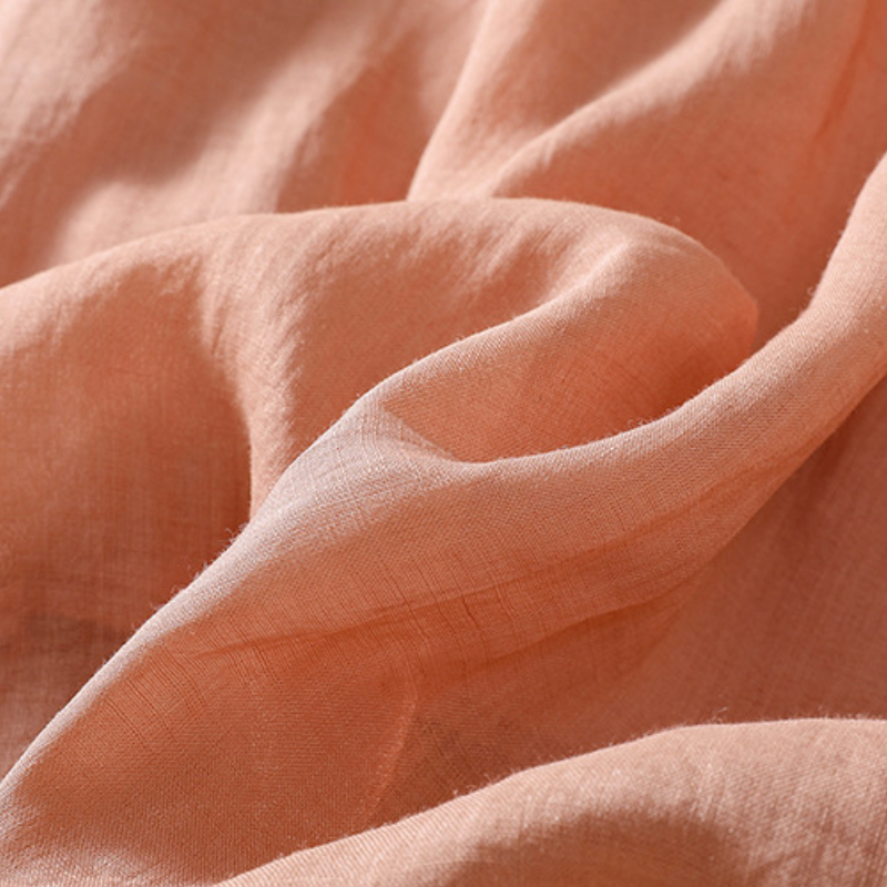 必備百搭款 氣質 棉麻 收腰抽繩 襯衫長裙 休閒洋裝