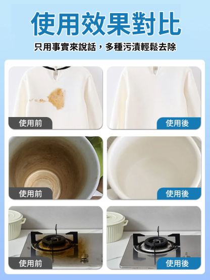 【一片就干淨】懶人必備活氧清潔泡騰片