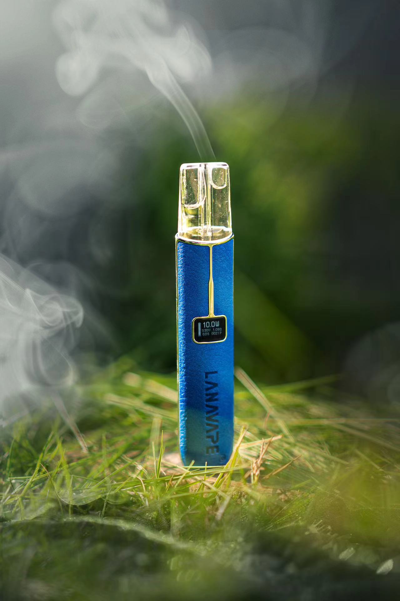 【lana新款皮革主機】/帶顯示屏/皮革/通用一代煙彈電子煙主機/臺灣正品現貨秒发/原裝正品