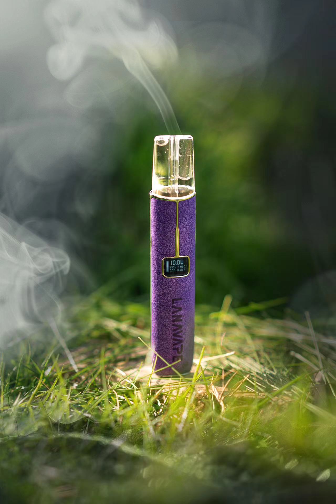 【lana新款皮革主機】/帶顯示屏/皮革/通用一代煙彈電子煙主機/臺灣正品現貨秒发/原裝正品