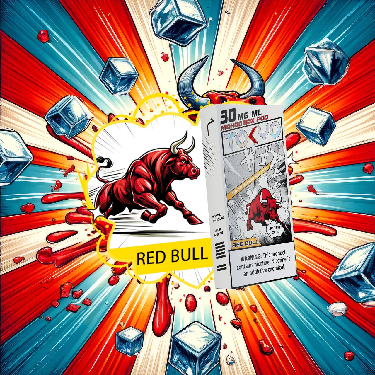 【東京魔盒MOHOO BOX】單顆裝 / 任選三顆送一隻主機!! 獨立規格1顆12ml（可抽10天）10000口 一顆煙彈相當於普通煙彈5顆