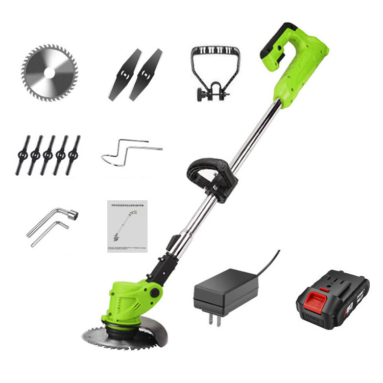 輕量伸縮桿多功能充電割草機