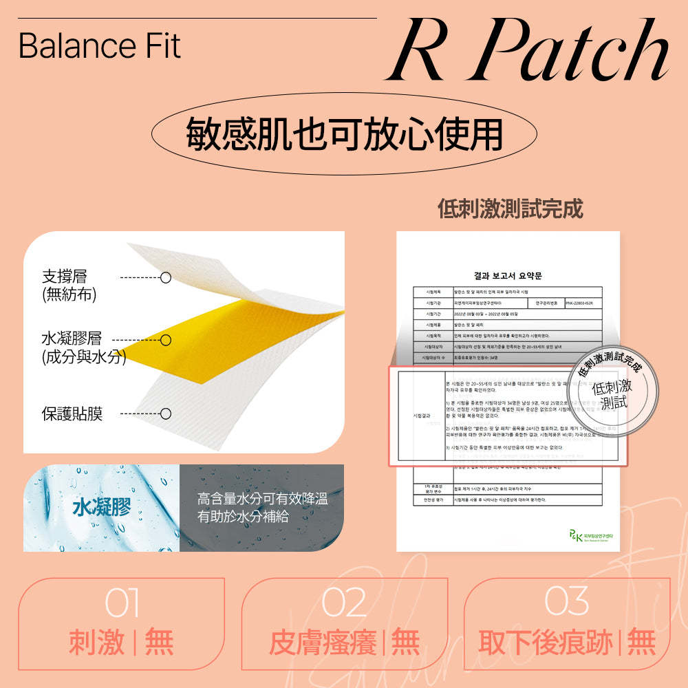 BalanceFit R Patch舒腿貼
