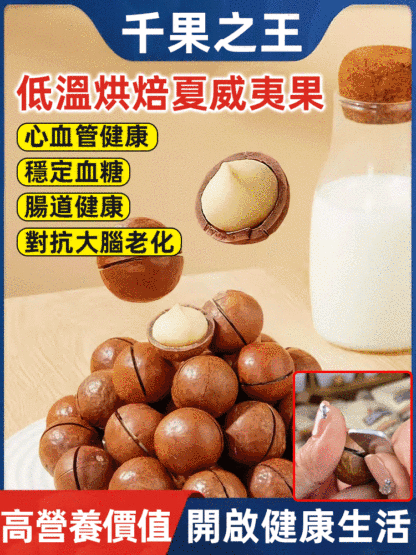 【千果之王】低溫烘焙夏威夷果