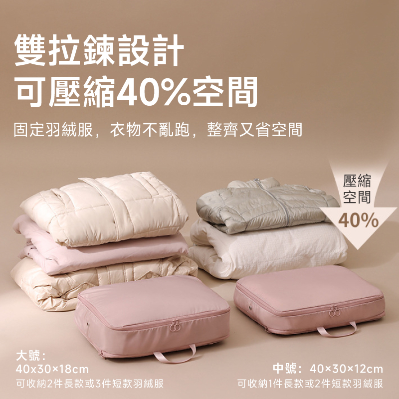 【一按真空】壓縮殺菌服飾收納