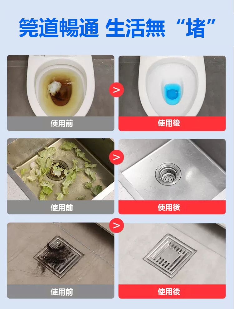 【一滴通】MOMENG沫檬管道疏通溶解劑