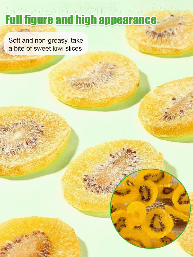 Delicious and Healthy Dried Kiwifruit