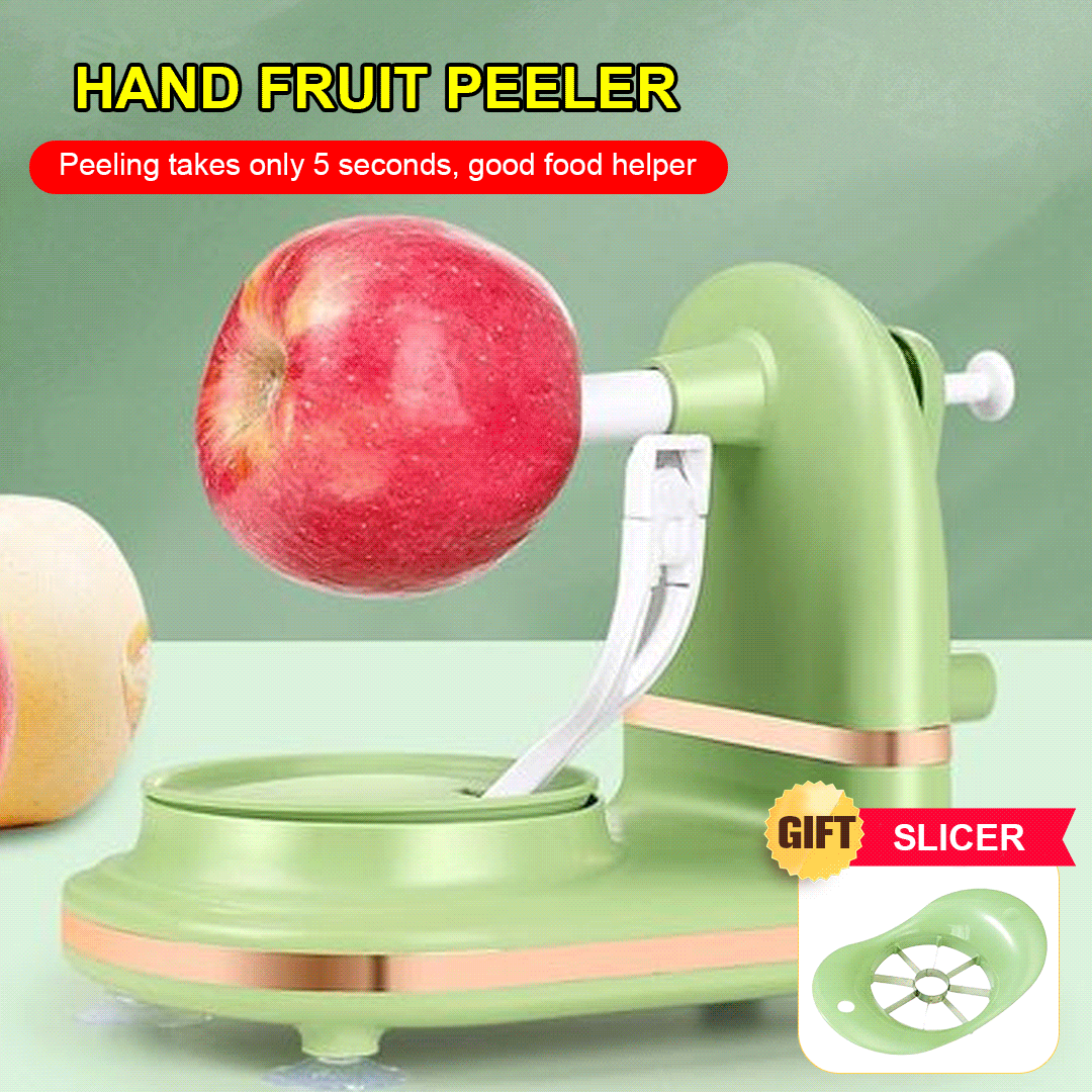 New Hand-Cranked Fruit Peeler