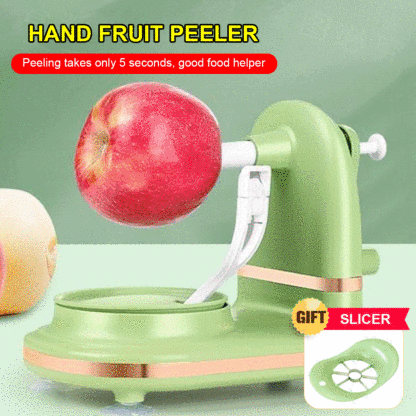 New Hand-Cranked Fruit Peeler