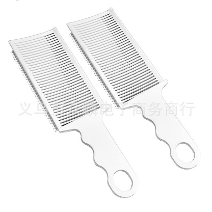 Men's short hair styling haircut comb