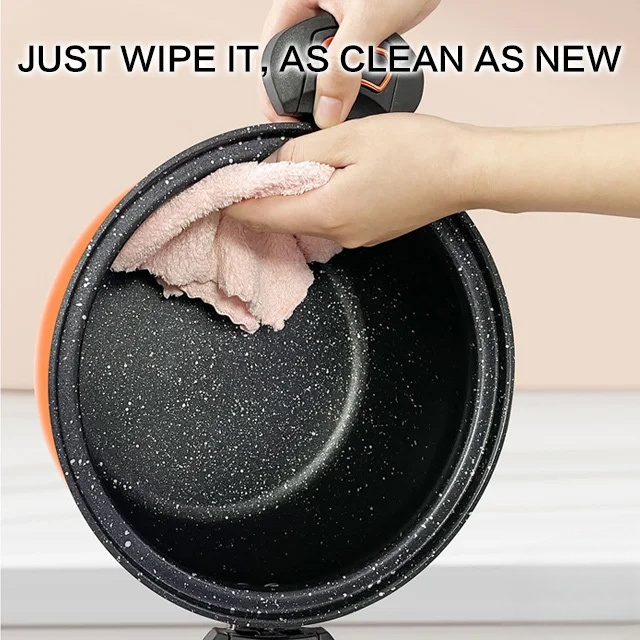 Multifunctional plumpy non-stick micro pressure pot