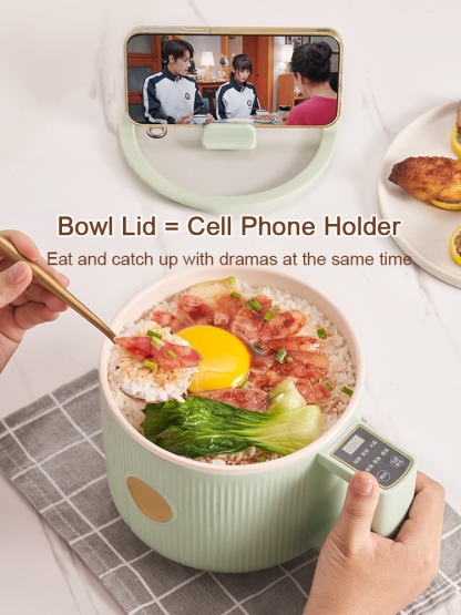 Handle temperature control integrated multi-function mini electric cooker