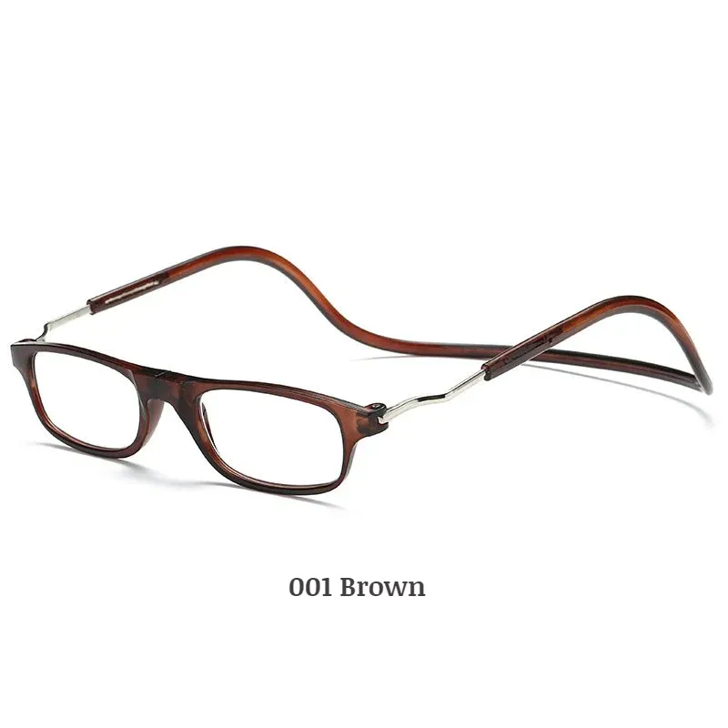 Hanging neck presbyopic glasses