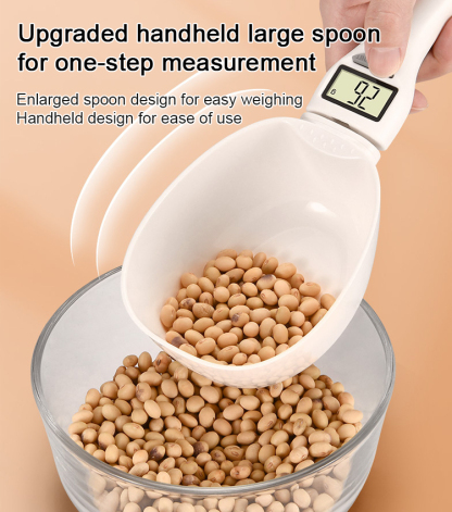 800g big head model household electronic scale spoon