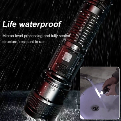 New Outdoor Patrol Spotlight Long Shot Strong Flashlight