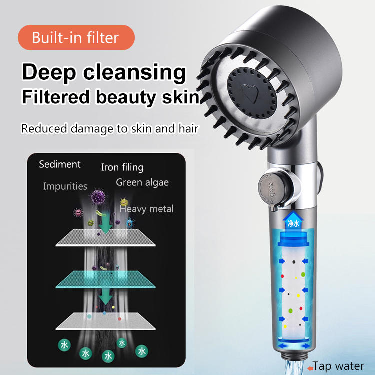 Massage and skin beauty Multifunctional shower