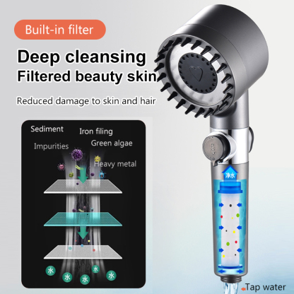 Massage and skin beauty Multifunctional shower