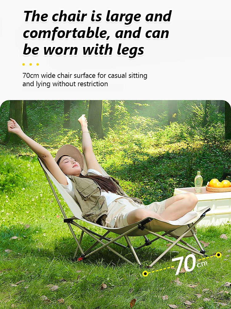 Outdoor Folding Portable Moon Chair