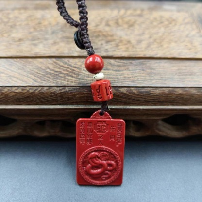 Vermilion Buddha Zodiac Keychain