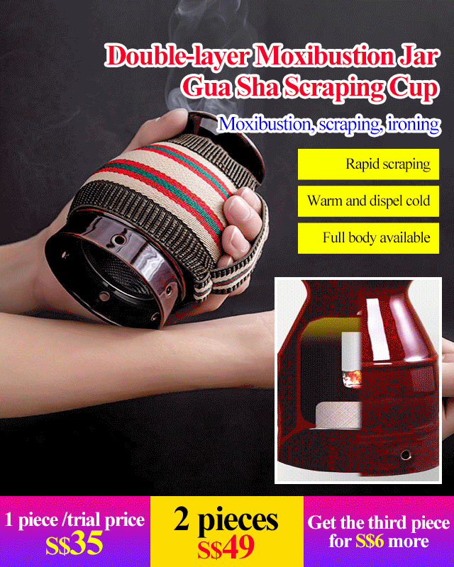 Double-layer Moxibustion Jar Gua Sha Scraping Cup