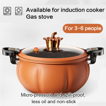 Multifunctional plumpy non-stick micro pressure pot