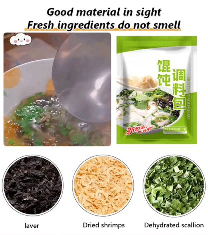 Nori Shrimp Skin Wonton Soup Kit