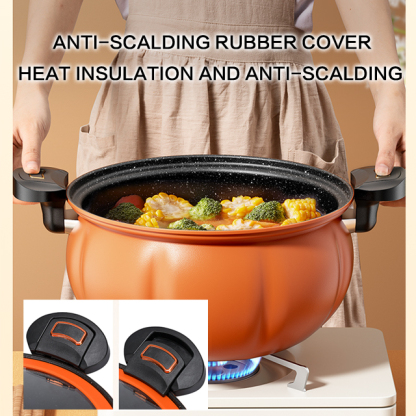 Multifunctional plumpy non-stick micro pressure pot