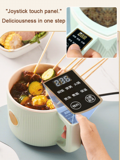 Handle temperature control integrated multi-function mini electric cooker