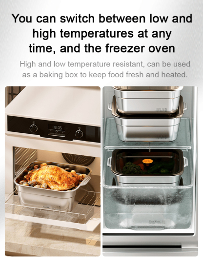 Giant stainless steel preserving tub 5800ml