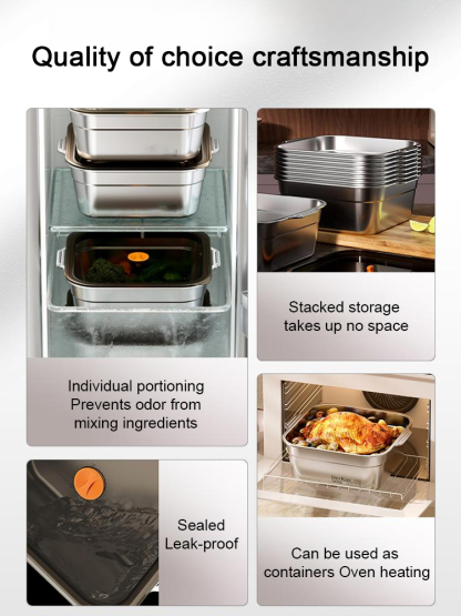 Giant stainless steel preserving tub 5800ml
