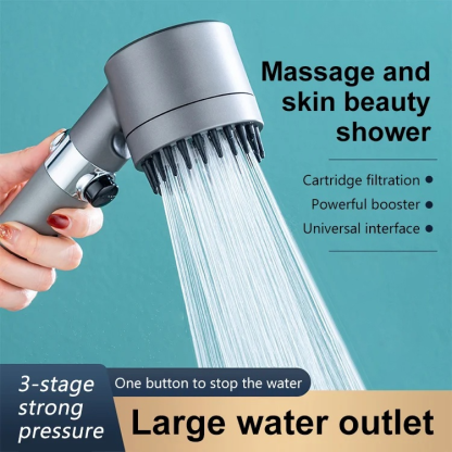Massage and skin beauty Multifunctional shower