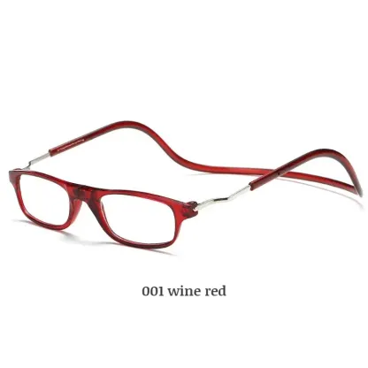 Hanging neck presbyopic glasses