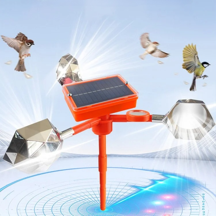 جهاز طارد الطيور بالطاقة الشمسية