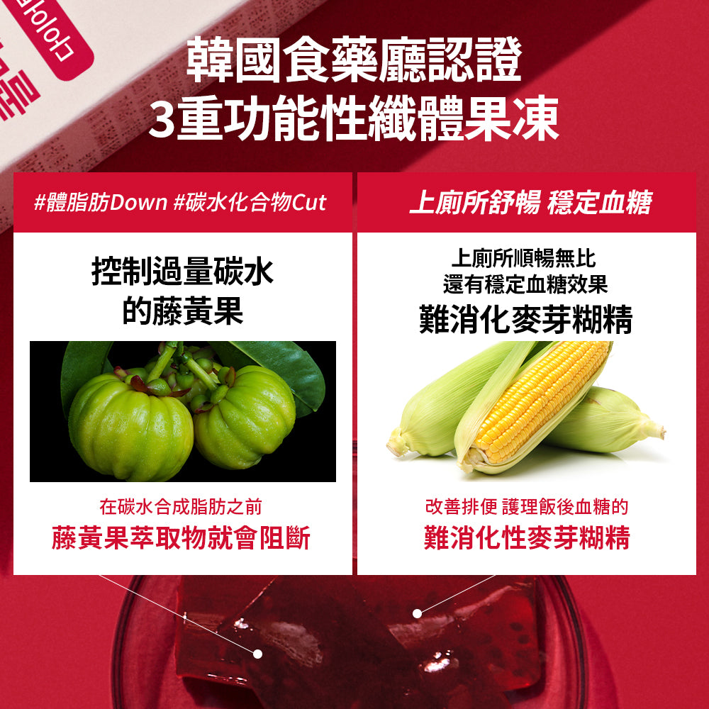 Coleology植物纖體果凍條/啫喱(10條)