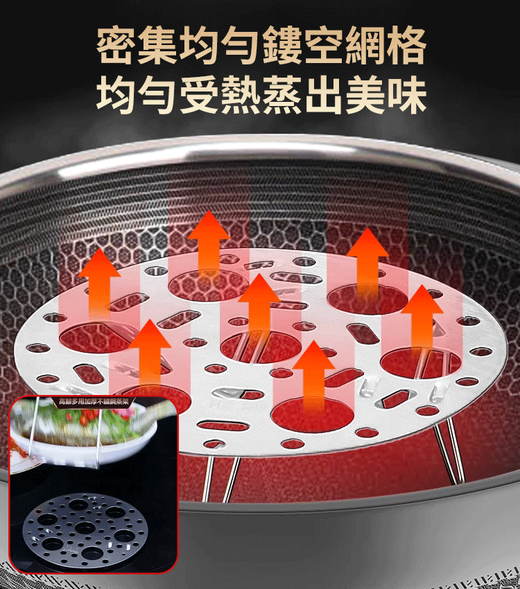 高腳多用加厚不銹鋼蒸架