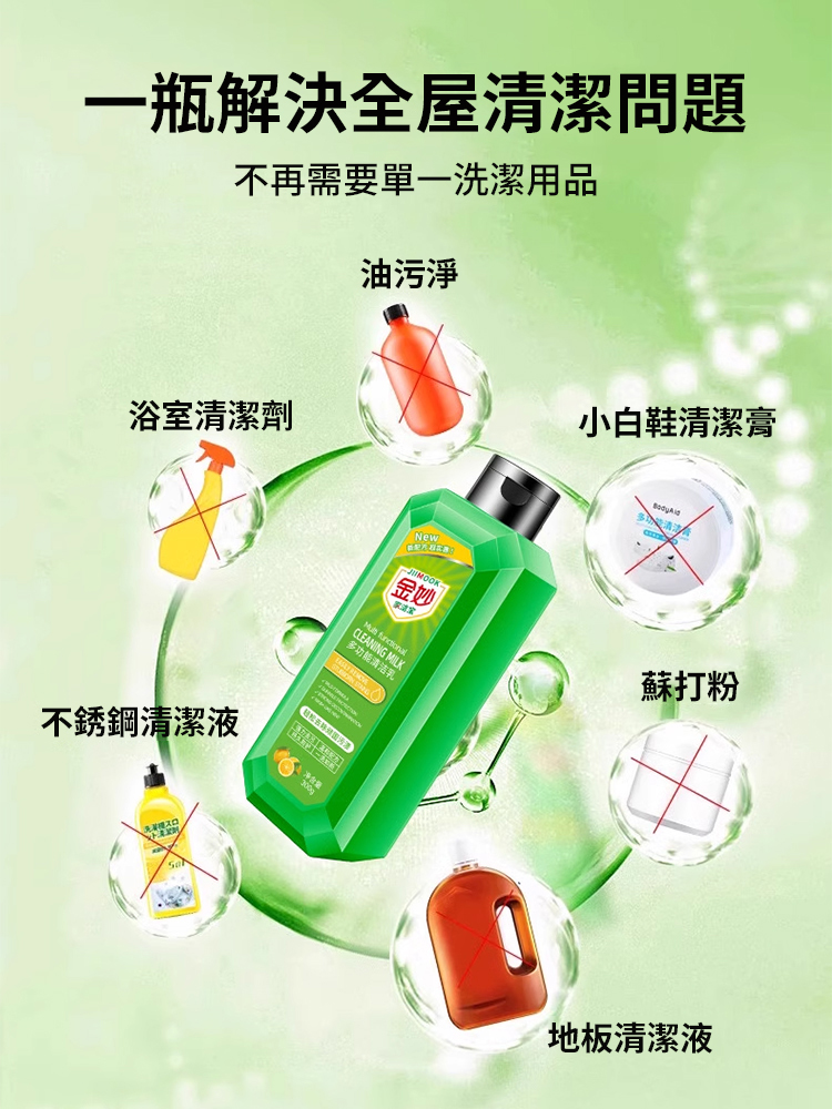 多功能清潔乳