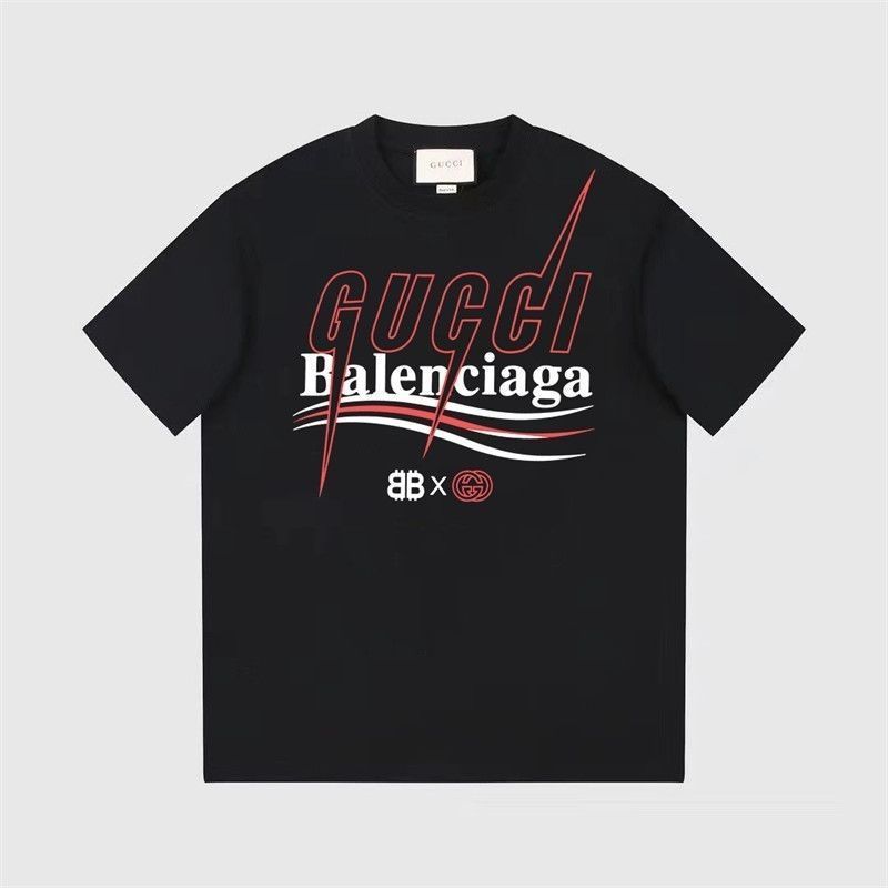 【GUCCI x BALENCIAGA公式旗艦店】男女兼用 Tシャツ ご好評に付き再入荷！