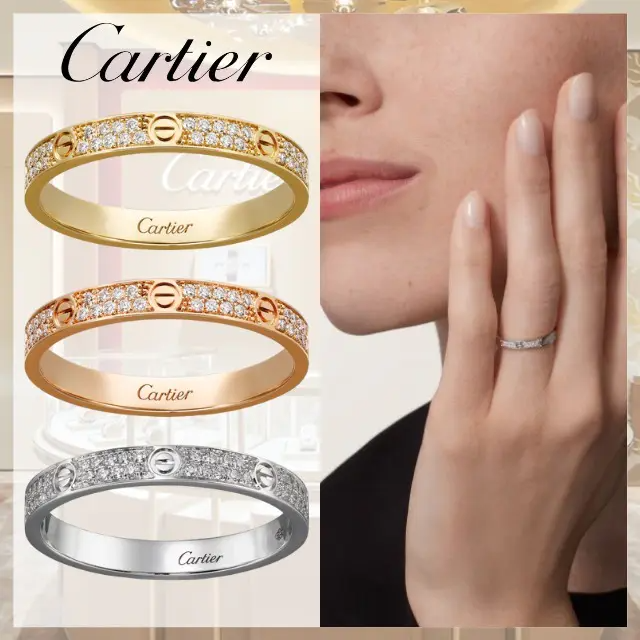 【Cartier】カルティエ LOVE RING, SM リング、SM