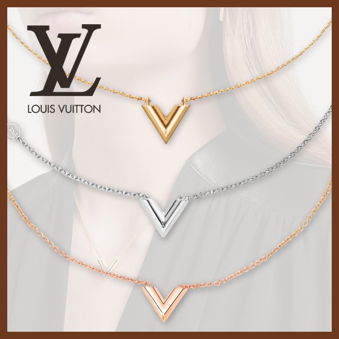 Louis Vuitton 【ルイヴィトン】ネックレス・エセンシャルV ☆洗練された魅力