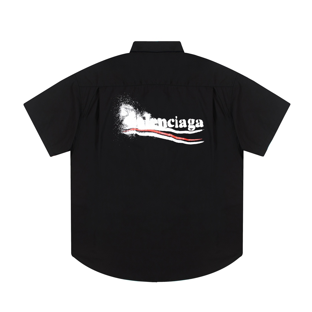 【BALENCIAGA 公式旗艦店】バレンシアガ 半袖シャツ ご好評に付き再入荷！
