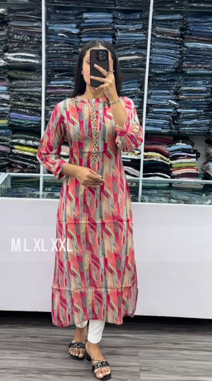 Trendy Traditions: Contemporary Kurti Assortment