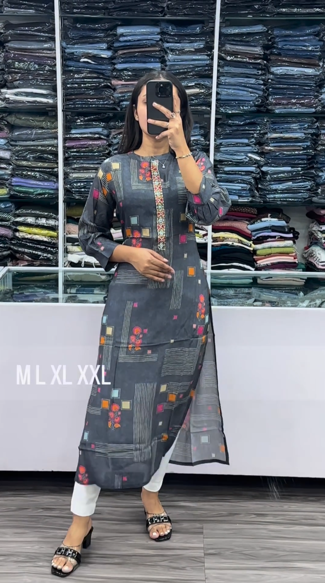 Trendy Traditions: Contemporary Kurti Assortment