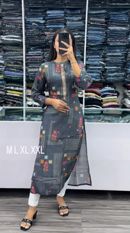 Trendy Traditions: Contemporary Kurti Assortment