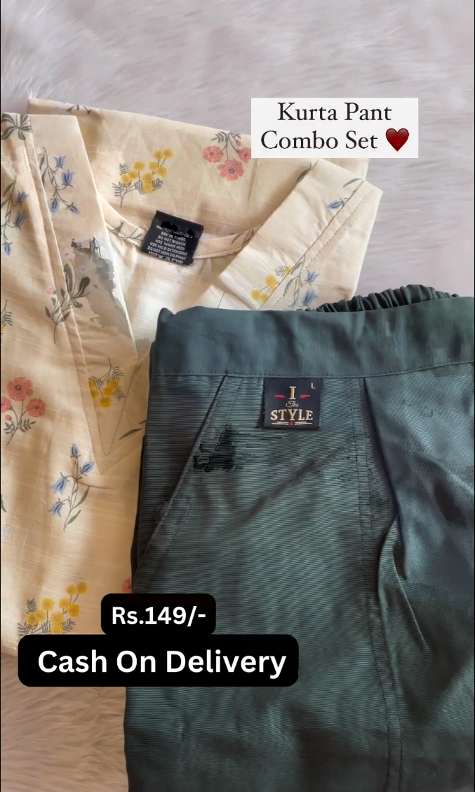 Timeless Trends: Kurta Pants Ensembles