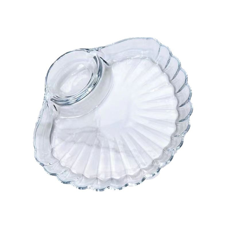 【一盤多用】多功能沾醬貝殼盤