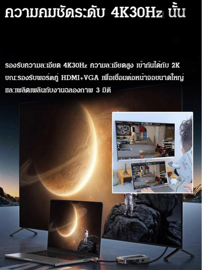 ด็อกกิ้งสเตชั่น 5 in 1 อเนกประสงค์