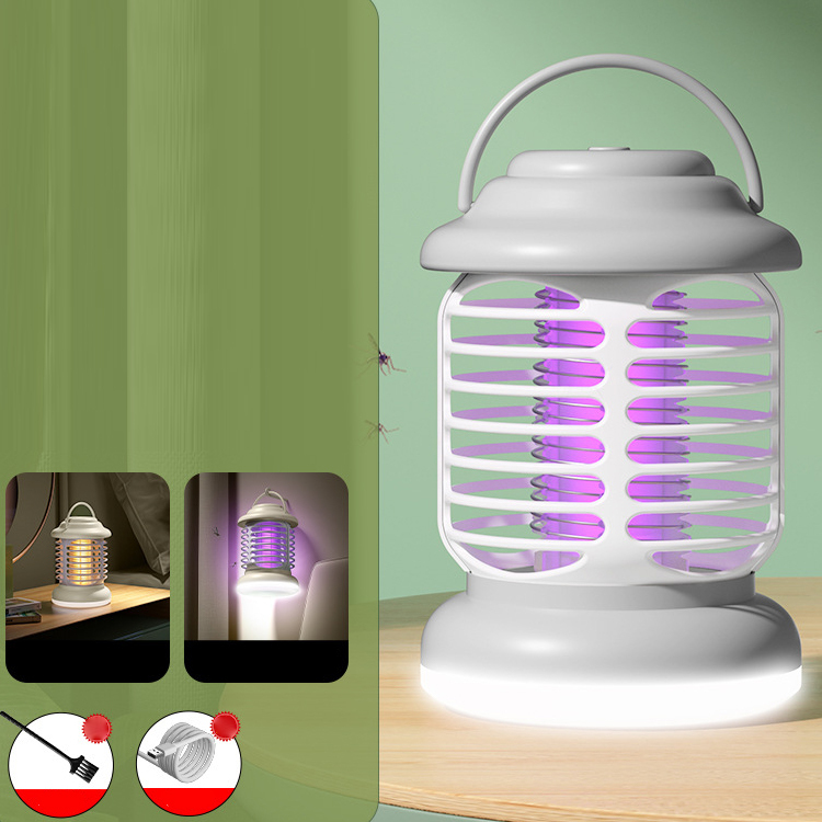【蚊が残らない】電撃蚊取りランプ